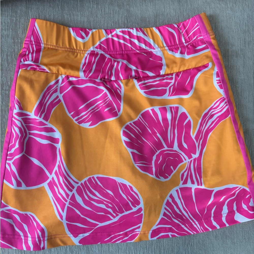 Gretchen Scott Vibrant Pink and Orange Skort